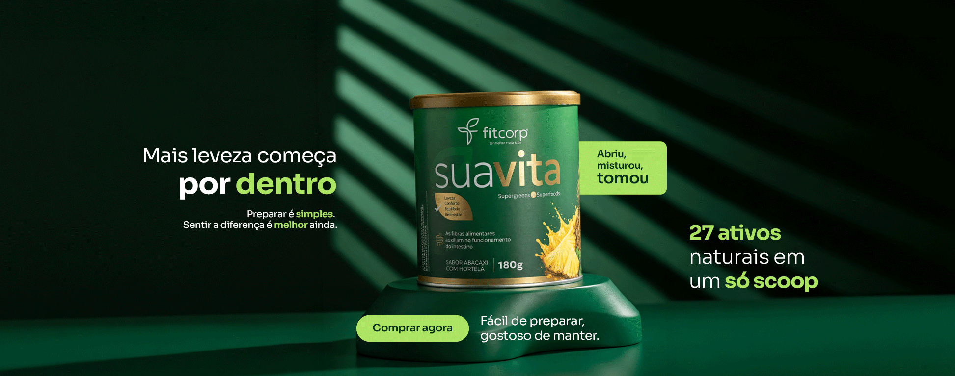Feito para acompanhar quem não para